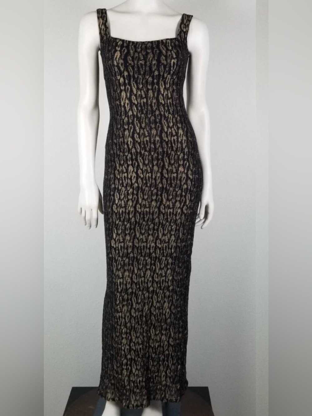 Alchemy New York by Joomee Black & Silver mob wife mesh dress size10